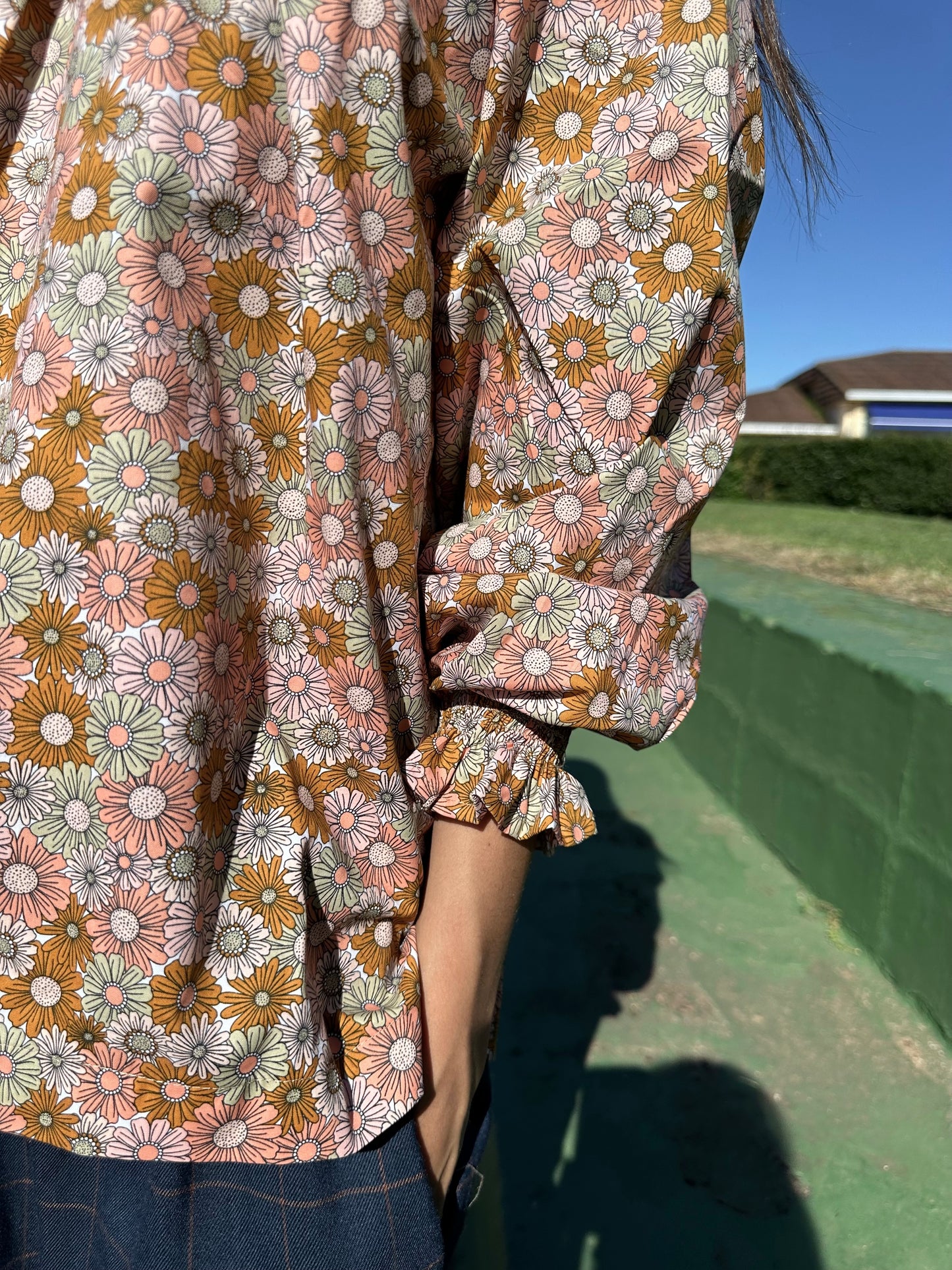 Camisa Smocked Margarite