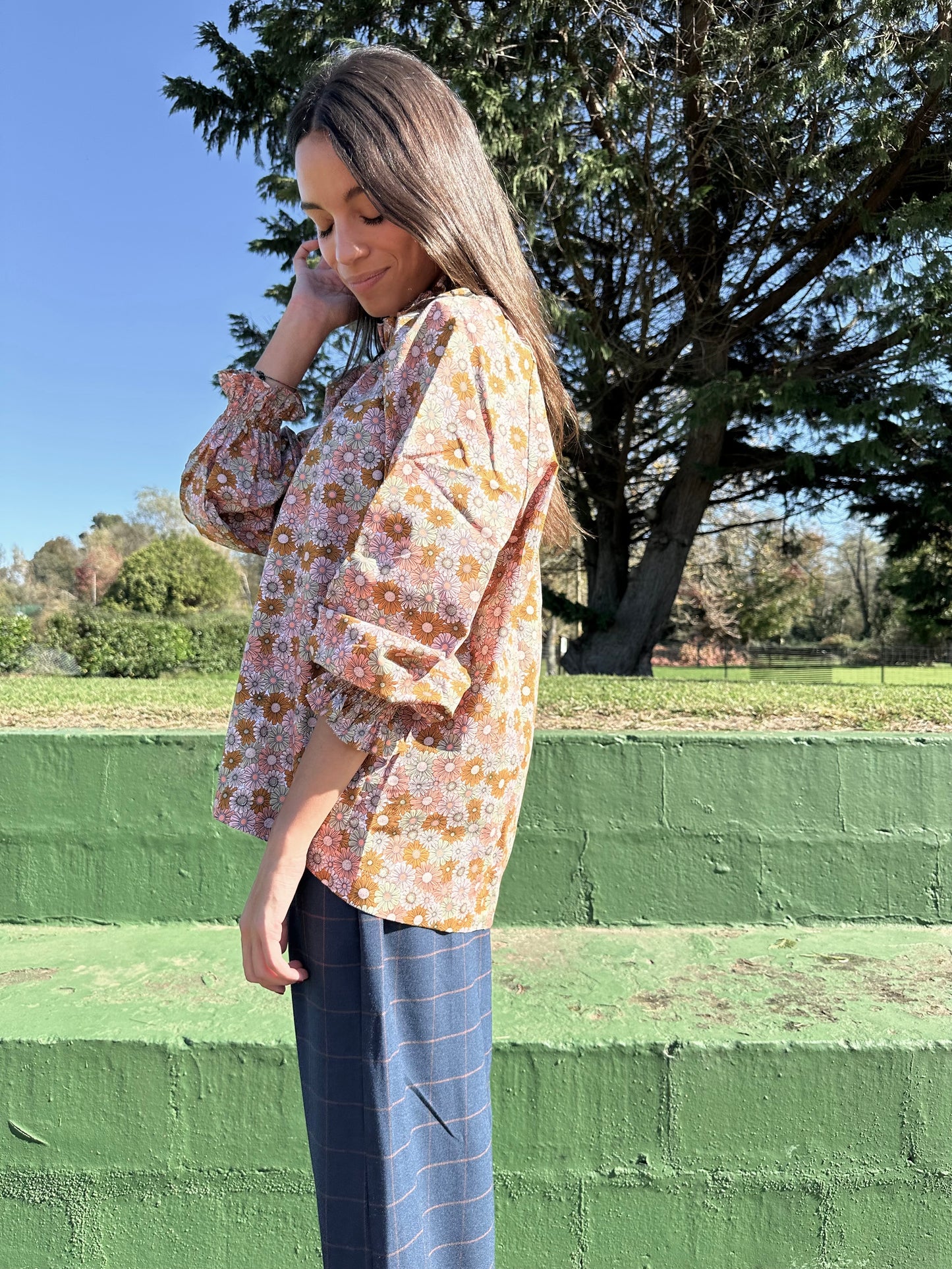 Camisa Smocked Margarite